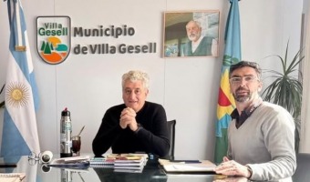 EL INTENDENTE MUNICIPAL Y EL PRESIDENTE DEL CONSEJO ESCOLAR MANTUVIERON UNA REUNI�N DE TRABAJO